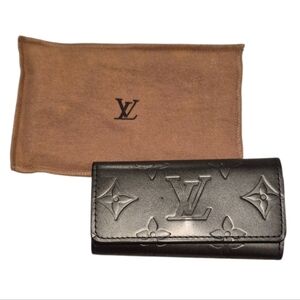 Louis Vuitton Monogram Mat Key Case